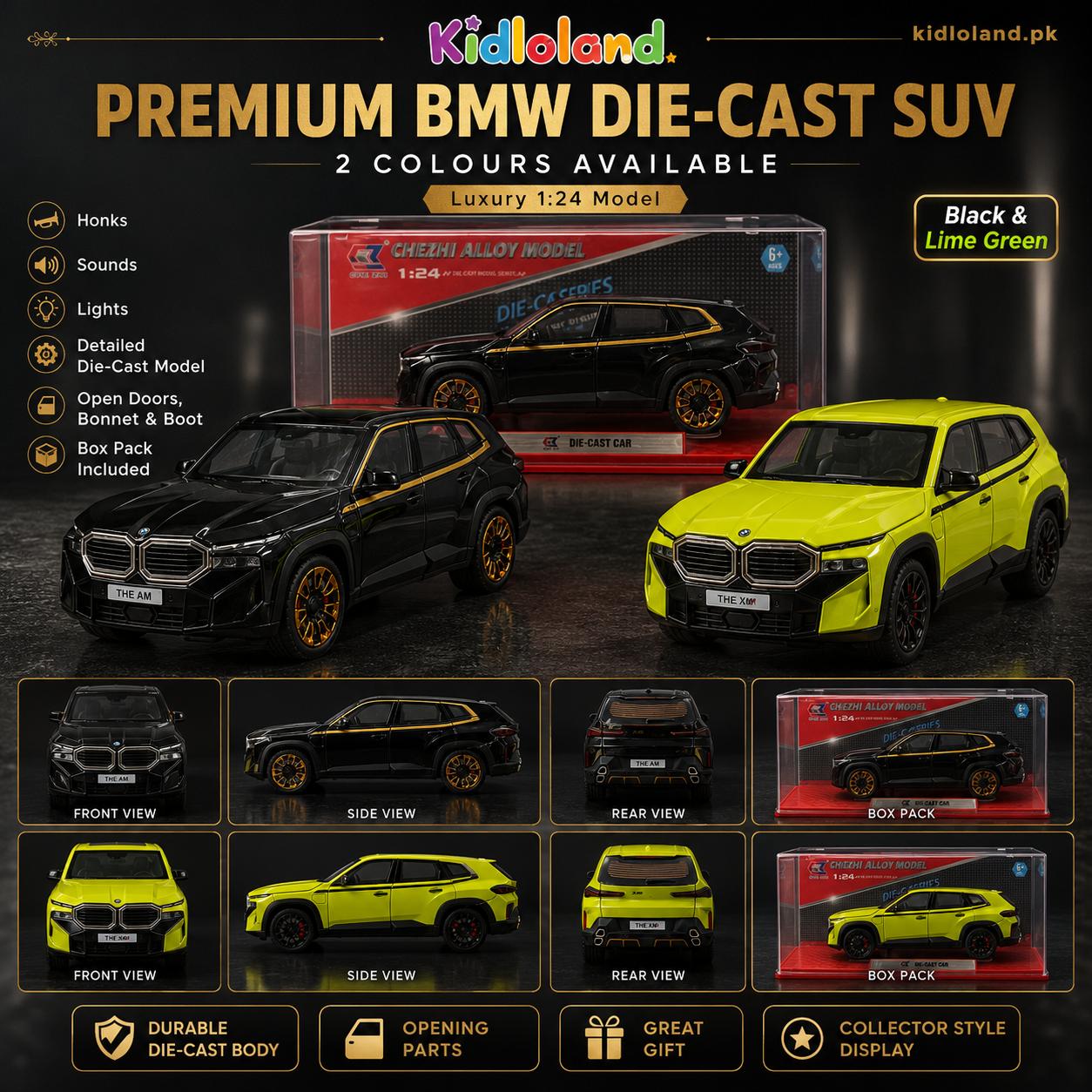 Premium BMW XM Die-Cast SUV