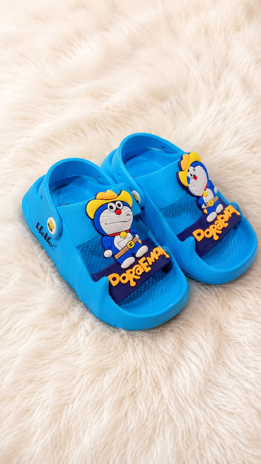 Kids doremon sandals (blue)