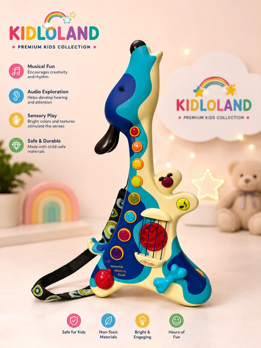Imported Musical Giraffe Toy Guitar