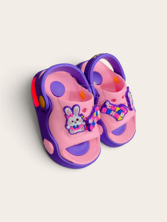 Cute Bunny LED Kids Crocs