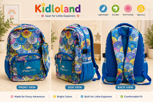 Imported Printed School Backpack (17-18")