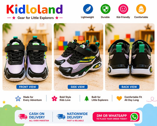 Imported Green Air kids Sneakers (CG-05)