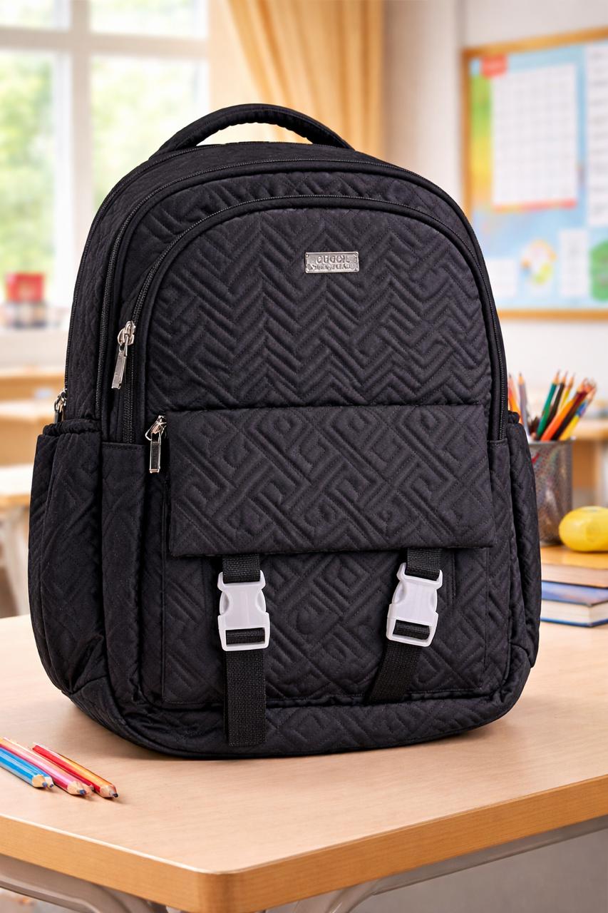 🎒 Imported Premium Quilted School Backpack