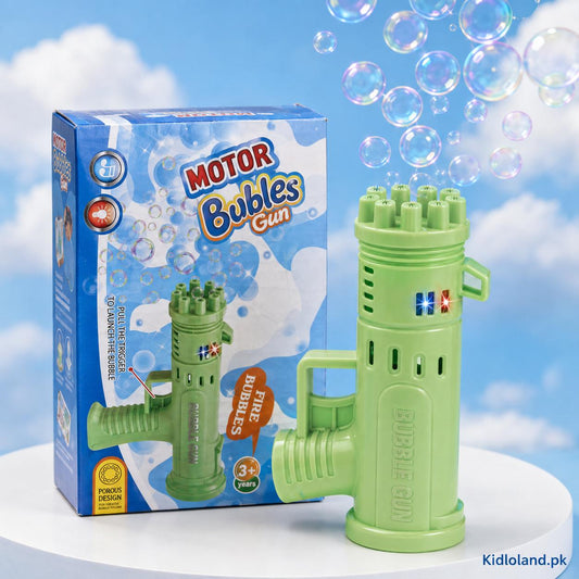 Automatic Multi-Nozzle Bubble Blaster with Lights