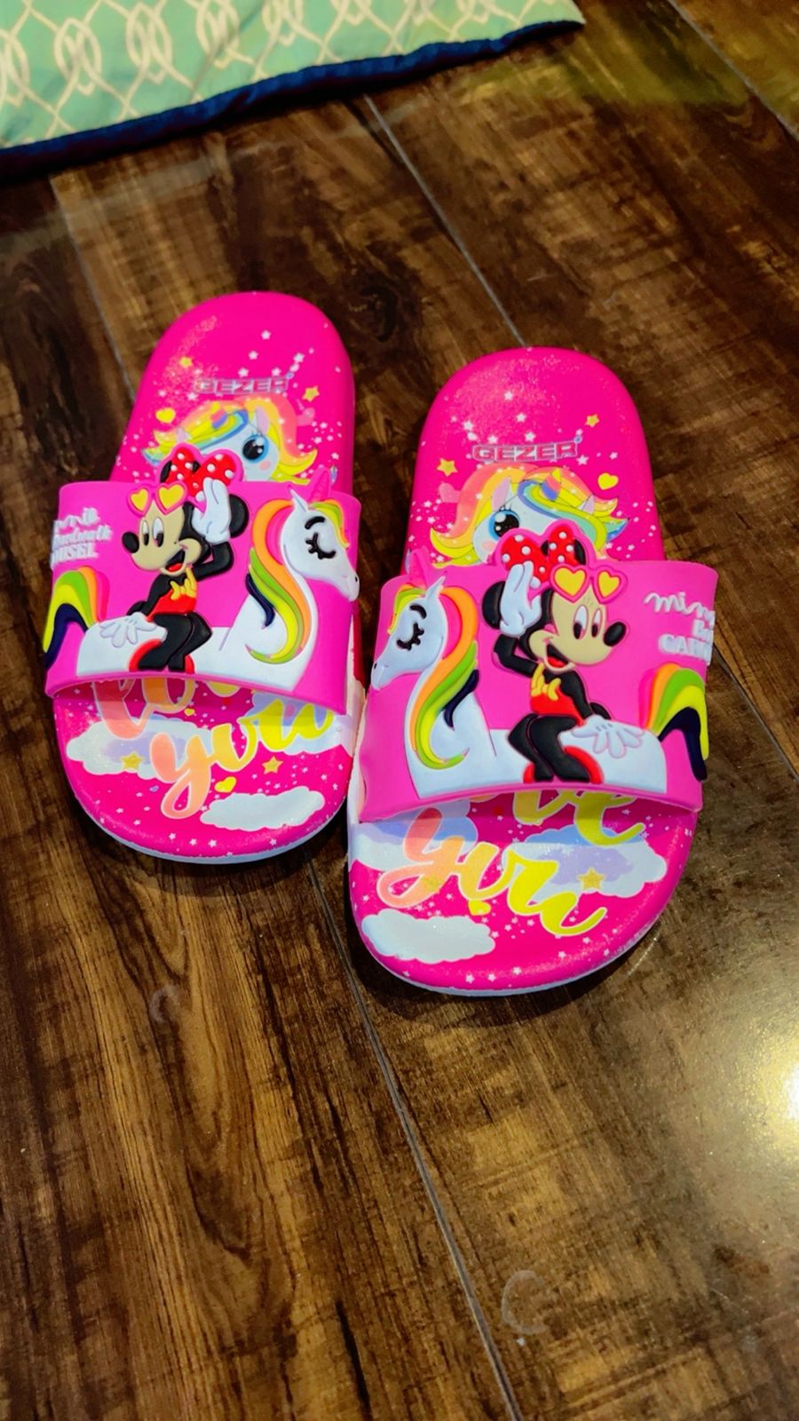 Unicorn slippers